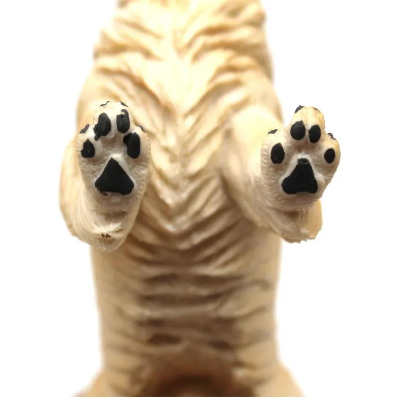 Realistic Golden Retriever Model Large Lifelike Dog Statue Pet Decor Educational Toy Birthday Gift