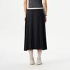 Broadcast Commuter High-Waist A-Line Mid-Length Skirt