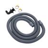 750GPH Bilge Pump Installation Kit High Pressure Resistant 0.75in Dia. 6.56ft Bilge Pump Hose with 90 Degree Fitting Check Valve