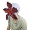 Scary Carnivorous Flower Masque Creepy Full Head Latex Masque for Halloween Masquerade Cosplay Party Costume