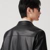 JOEONE Men's Slim Fit Sheep Leather Jacket