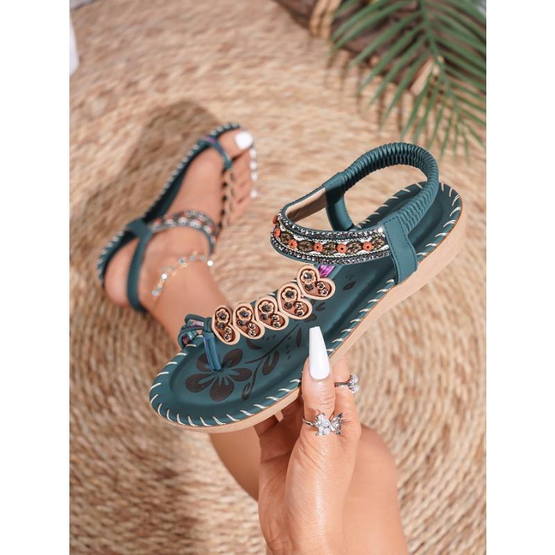 Women's New Flat Sandals for Beach Body Travel