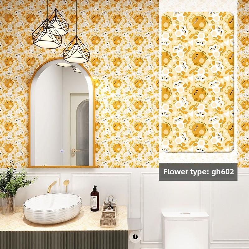 Vodotěsná a odolná proti vlhkosti Omyvatelná Tapeta na pozadí do ložnice, pokoje, obývacího pokoje Domácí Samolepka na zeď