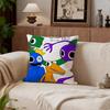 Horror Rainbow Friends Cushion Cover Cushion Cover Set 4Pcs 50x50 45x45 40x40 Pillowcase Decorative Sofa Home Decor