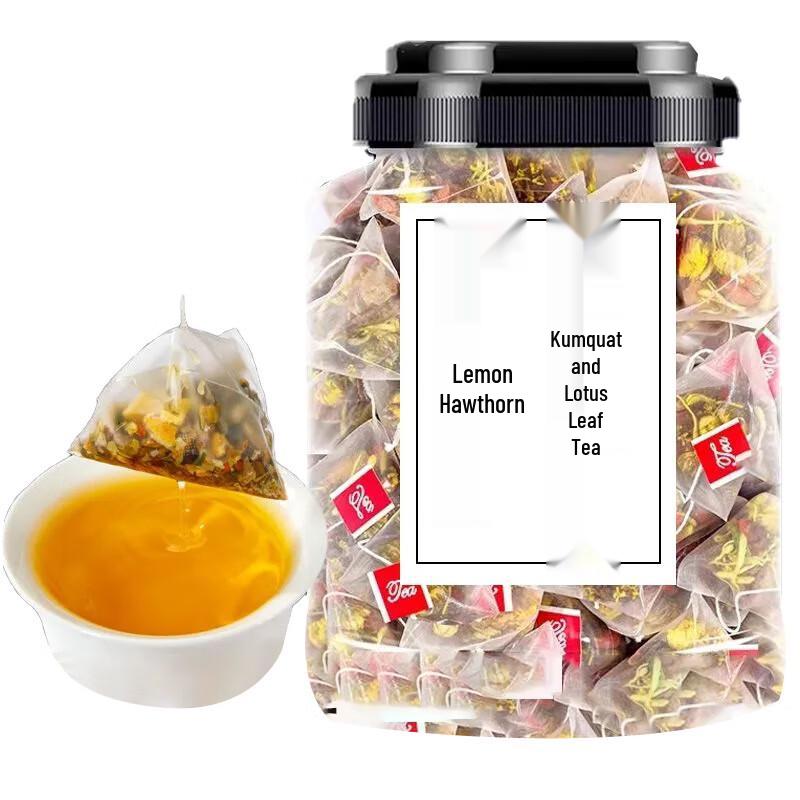 Kumquat Lemon Hawthorn Rose Lotus Leaf Tea