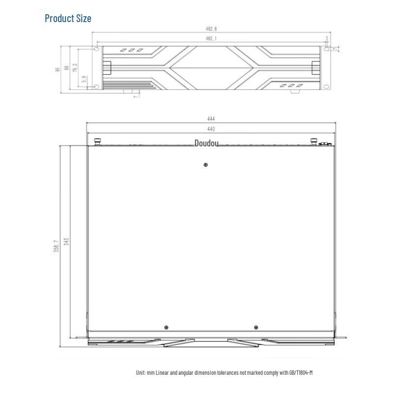 KSD 2U Video Wall Processor Chassis (CN version)