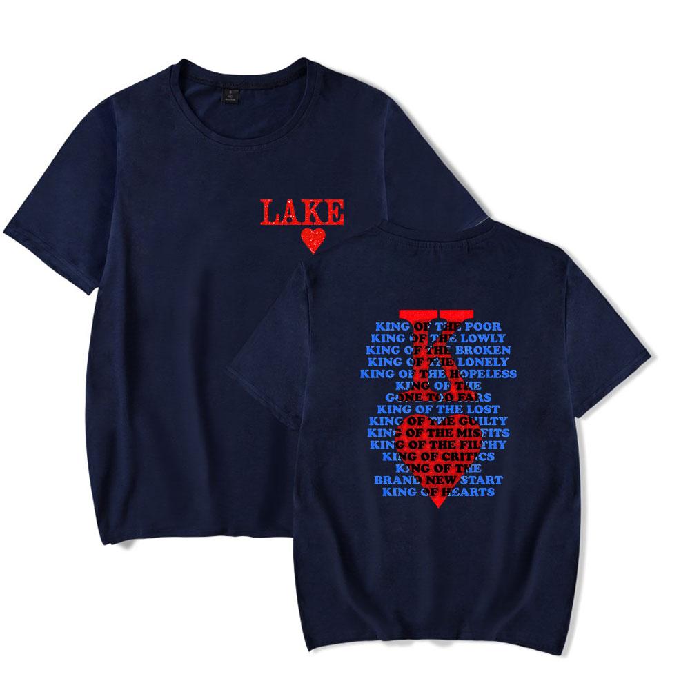 Brandon Lake Merch Tshirt King of Hearts Tour Merch Tops Tee Cool Print Tops for Unisex and Women Streetwear S