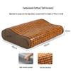 Free Shipping Summer Bamboo Cool Pillow - Neck Support for Men & Women, Hard Spine Protection, Single Person Sleep Mat