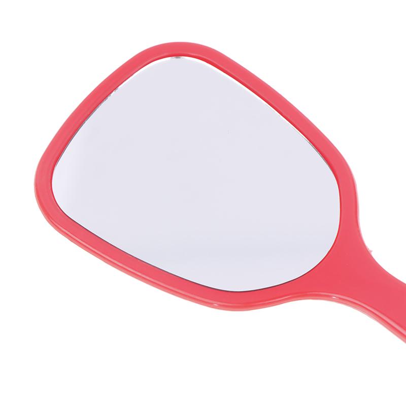 Handheld Makeup Mirror High-Definition Vanity Mirror With Handle Hand Mirror Spa Salon Makeup Vanity