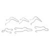 6/9/12pcs H1 H3 H4 H7 Car Headlight Bulb Retaining Clip Holder Set Retainer Spring Clips Headlamp Bulb Retaining Clip Holder