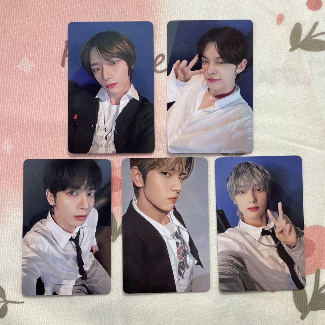 

[USED] TXT Kpop Nara SANCTUARY US Exclusive Trading Cards Set of 5