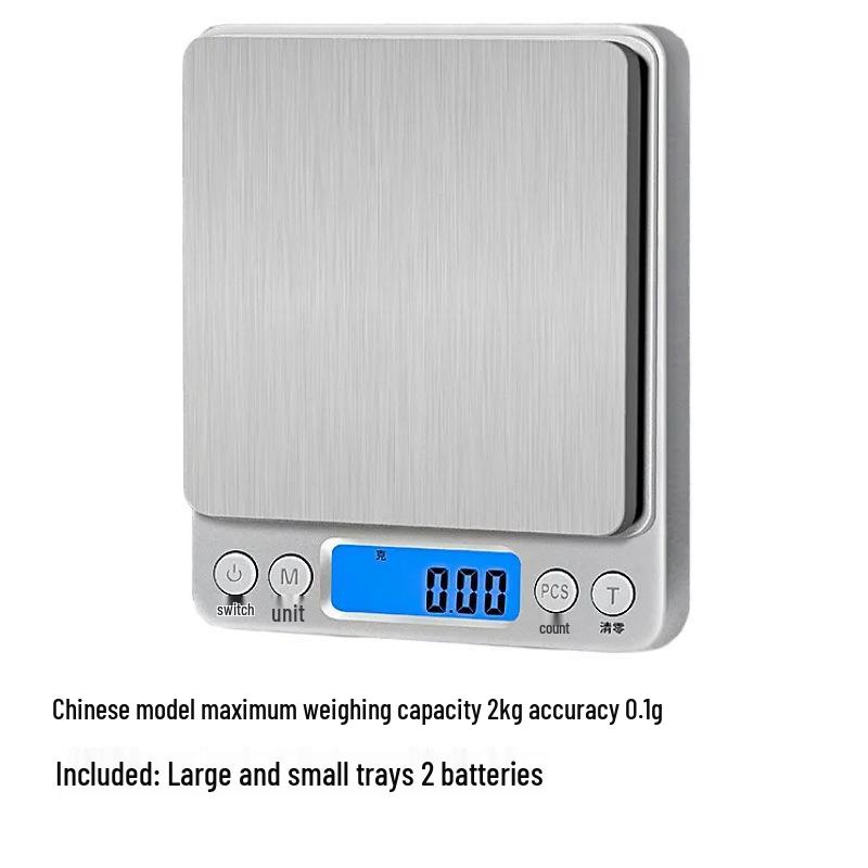 Rechargeable Stainless Steel Kitchen Food Gram Scale