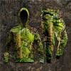 Spring  Autumn Camouflage 3D Printed Hoodie Suit Men Sweatshirts Sweatpants Casual Fashion Two Piece Tracksuit Set Men's Clothing