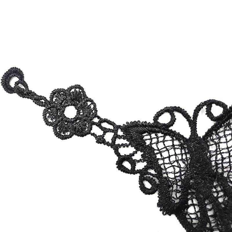 Water-Soluble Lace Embroidery Small Flower, Three-Dimensional Hollow Embroidery Diy Lace, Underwear Suspender Accessories, Butterfly Pattern