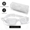 High-Definition Electroplated Silicone Adult Racing Goggles - Professional Anti-Fog Waterproof Swim Goggles