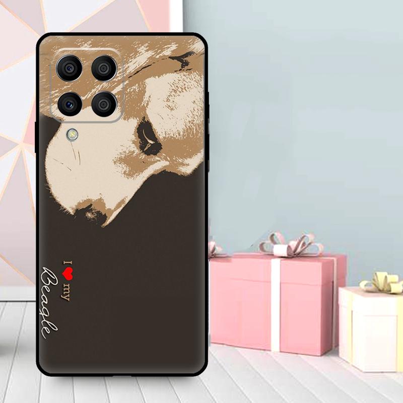 I Love My Beagle Dogs Case For Samsung Galaxy M36 M12 M52 M06 M16 M56 M33 M15 M55 M31 M13 M14 M53 M32 M35 M34 M54