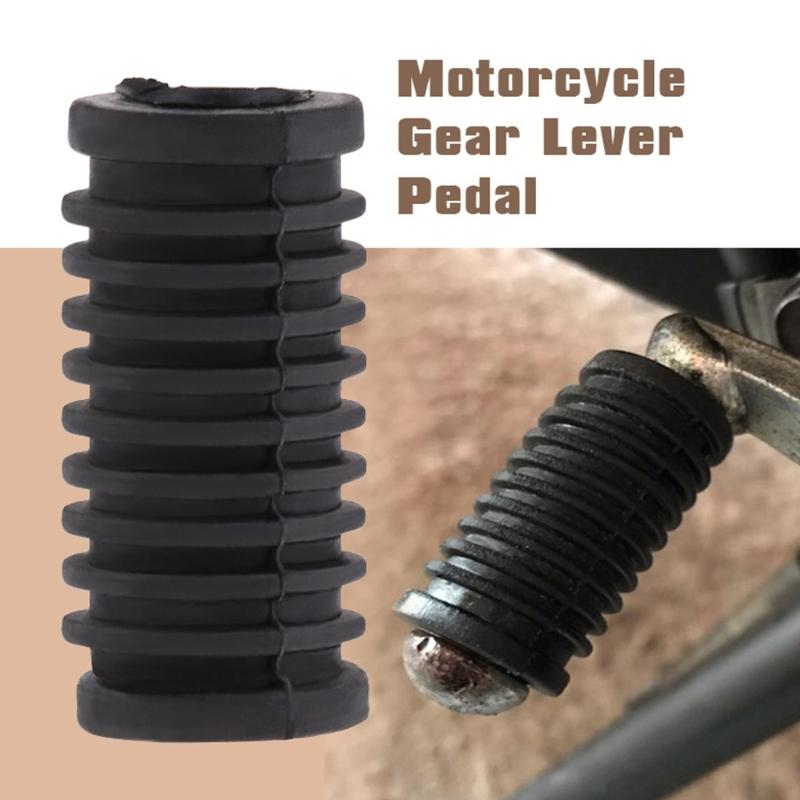High Elastic Silicone Motorcycle Shifter Cover Set Motorcycle Gear Lever Covers Simple Installs for Most Bike Models