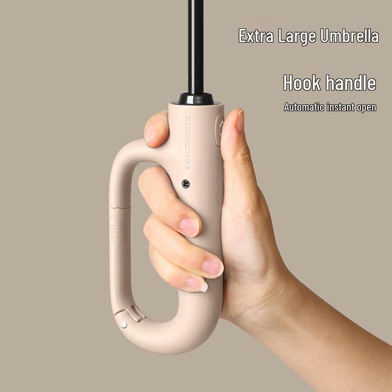 OIMG 27-inch Automatic Folding Sun & Rain Umbrella