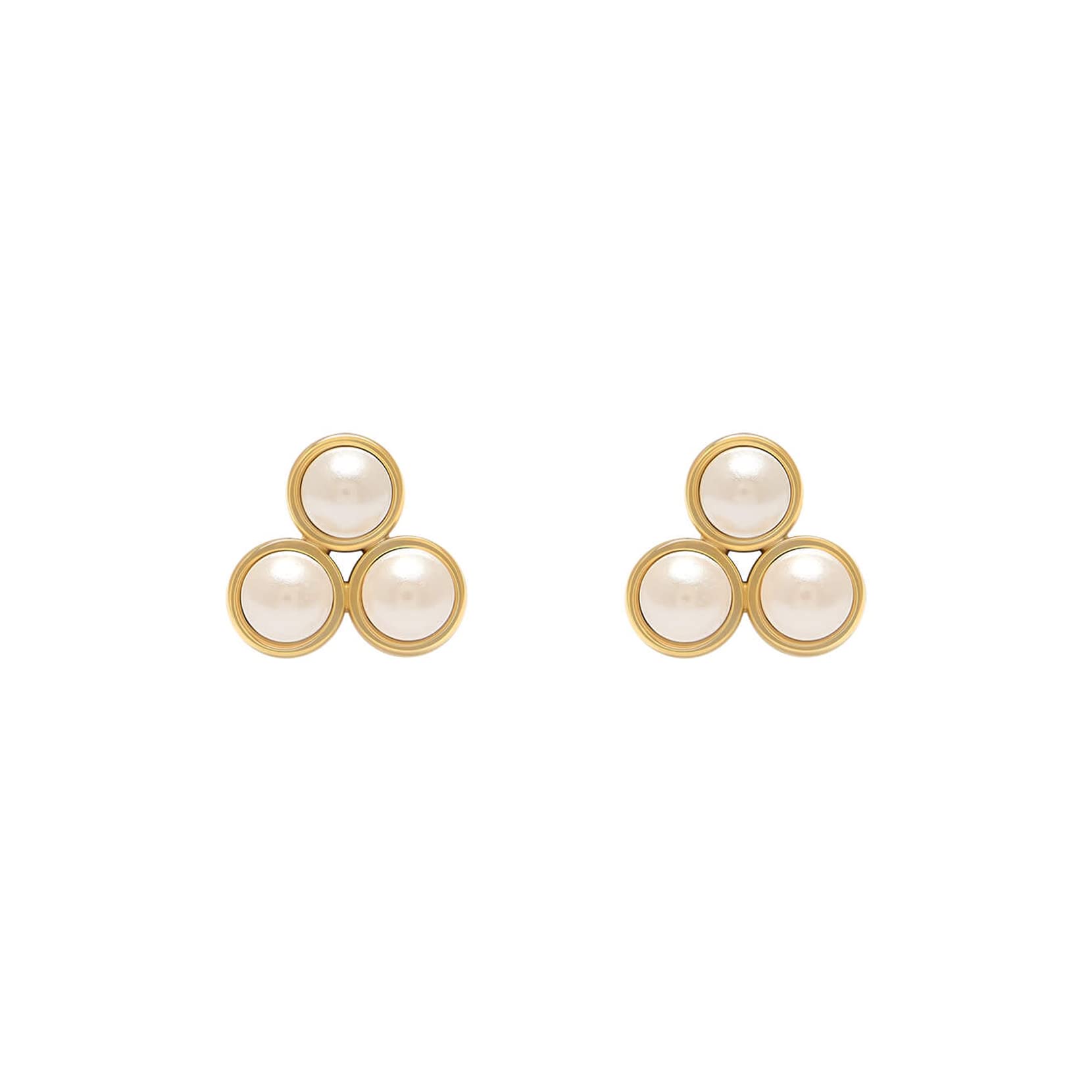 

Authorized Dealer Olivia Burton Classic Pearl Cluster Gold Stud Earrings obj24100068 [OLIVIA BURTON] Women s золотий