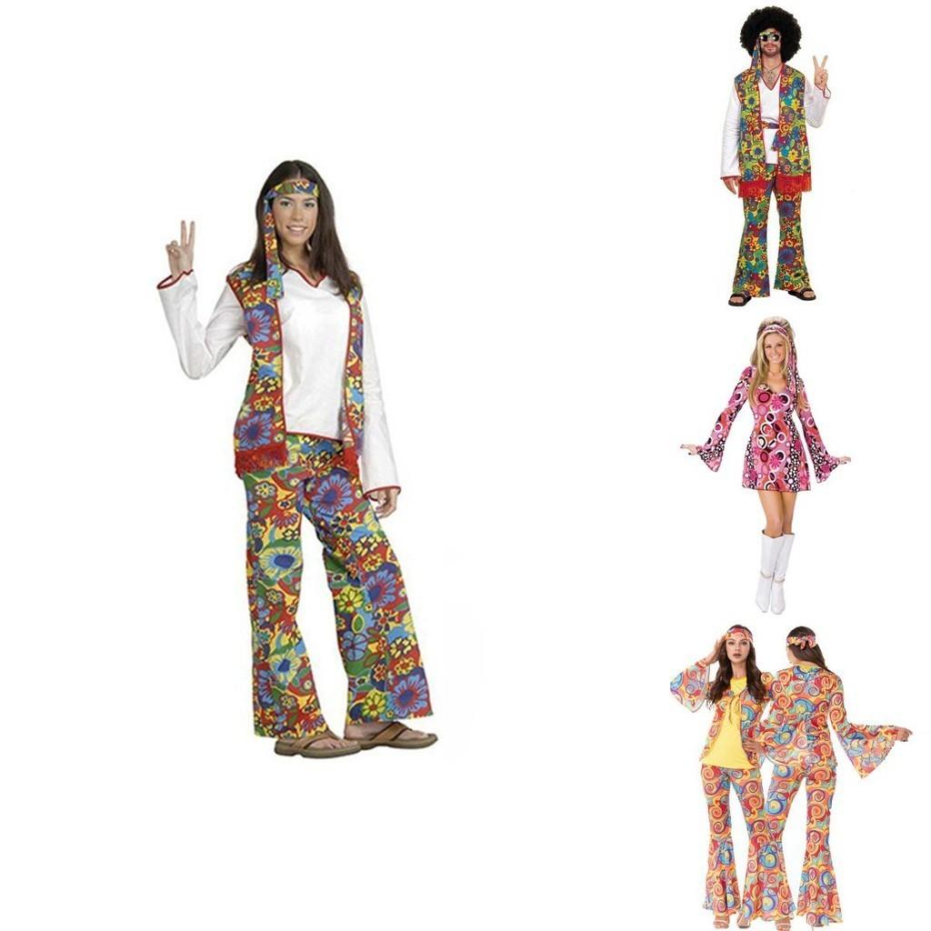 70s Retro Disco Cosplay Costume Set For Men And Women Perfect For Halloween And Themed Parties