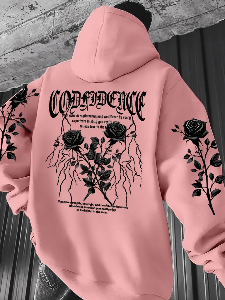 Hot Sales Mens Tracksuit Casual Sport Hooded Sweatshirt Trend Versatile Fashion Warm Tops Jogging Pullover High Street Clothing