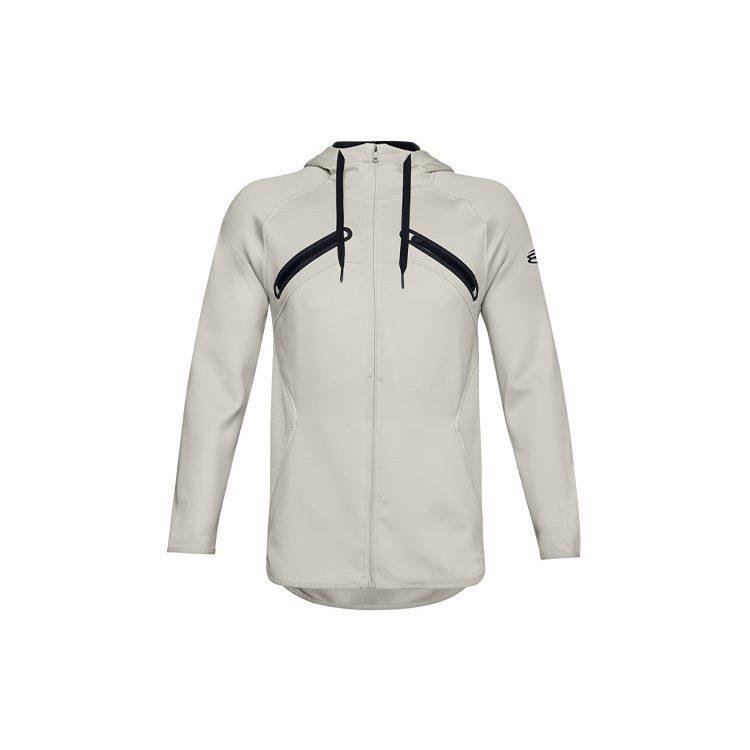 Under Armour CURRY Jackets Men's White Hooded Moderate Other 1356996-110