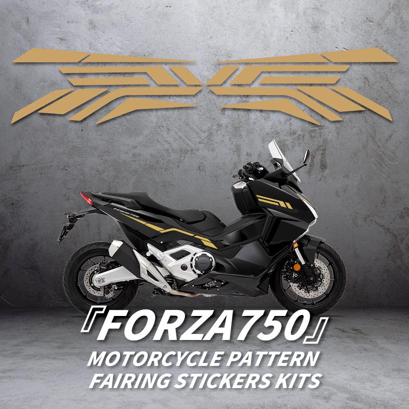 Used For HONDA FORZA750 Motorcycle Accessories Line Pattern Stickers Fairing Kits Of Bike Decoration And Protection Decals
