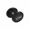 YITUO Fixed Flat-Head Rubberized Dumbbell