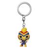 Funko Pop Keychain - Marvel Lucha Libre - La Estrella Cosmica Yellow Mixed Adult