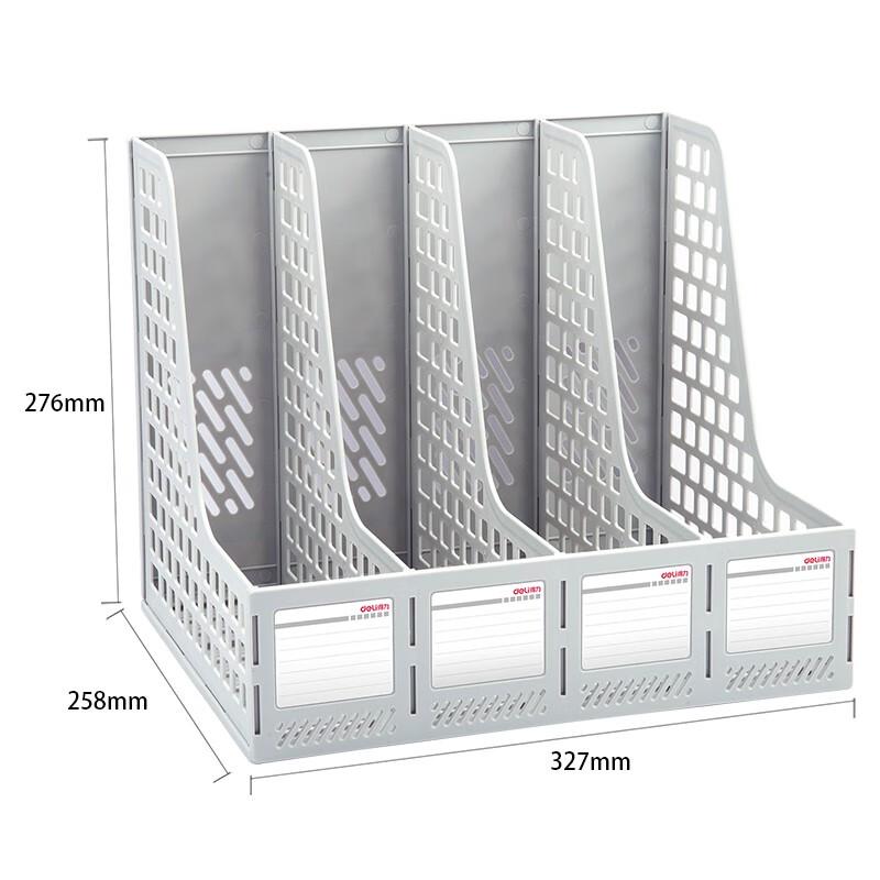 Deli 33777 Plastic Desktop File Organizer