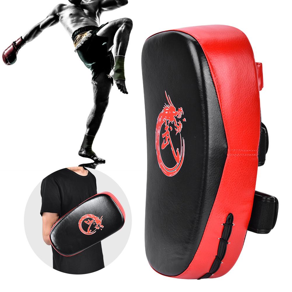 Curved Taekwondo Boxing Kicking Strike Pad Hand Feet Foot Target Punching Training Shield
