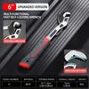 Multi-Purpose Self-Locking Wrench, Adjustable Pipe Wrench, 6 8 10 12 Inch Self-Locking Adjustable Wrench, Non-Slip Grip, Made of Chrome Vanadium Steel