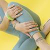 Bracelet - LUXENTER - Rilxi - Argent Sterling 925 - Or Jaune 18K - Préhenite