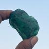 303.10 Ct Natural Green Rough Emerald Certified Uncut Earth Minded Gemstone