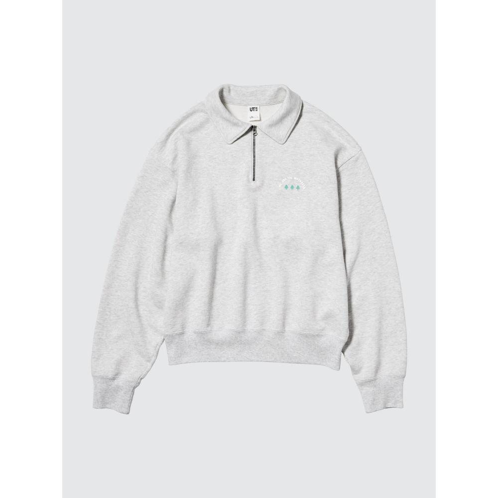 Uniqlo Pop Mart Half Zip Sweatshirt B