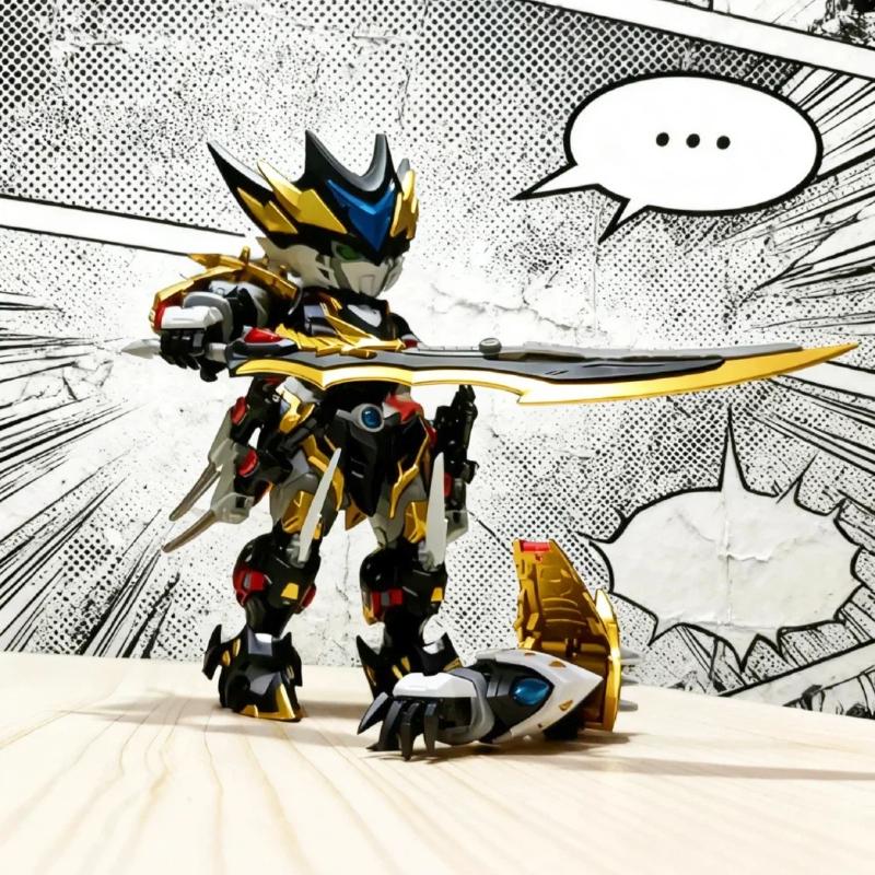 Motor Nuclear MNPQ-XH04 Gan Jiang MGSD Alloy Skeleton Model Kit Action Figures With Base Q-Version Assembly Toy Collectible Gift