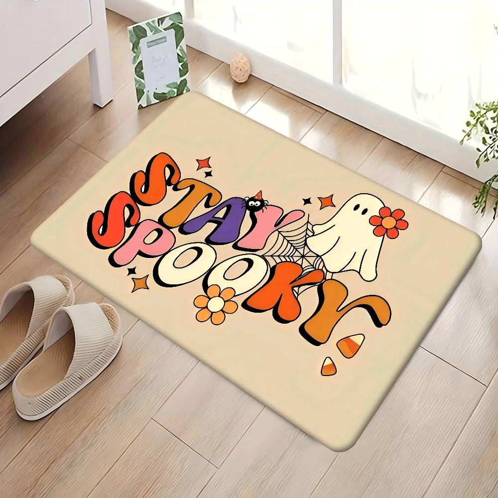 G-GhostS Podložka na podlahu Obdélníková Protiskluzová Domácí Měkká Koupelnová předložka Přední Dveře Vnitřní Venkovní Rohožka Vítejte Rohožka