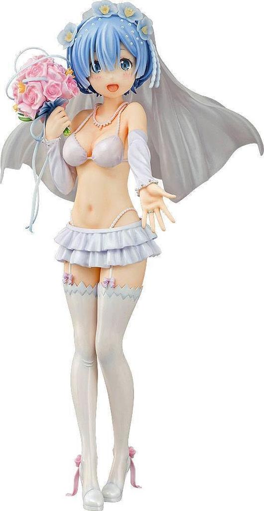 Rem Wedding Ver. Re:ZERO -Starting Life in Another World- Plastic painted finished figure 17 scale Resale