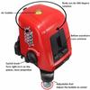 2 Line 1 Point Laser Level Automatic Self Leveling 360 Degree Vertical Horizontal Cross Red Laser Line Indoor Outdoor New