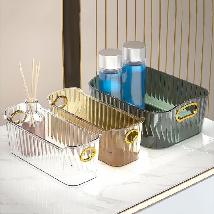 Desktop Light Luxury Cosmetic Storage Box Cosmetics Jewelry Earrings