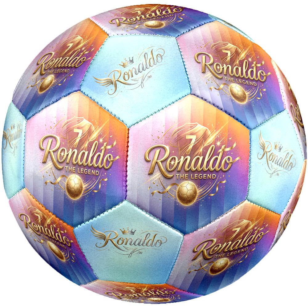 Ronaldo's: Legend Cr7 Size 5 Soccer Football Machine-Stitched Indoor/Outdoor Training and Matches for Football Accessories