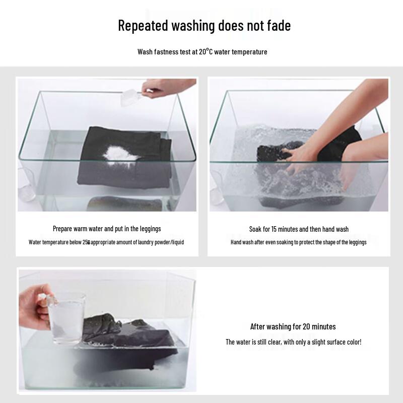 Langsha Women's High-Waist Black Magic Slimming Leggings