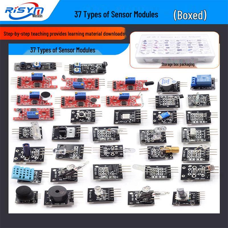 37 Sensor-Kits & Module für intelligente Roboter und Autos