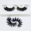 25mm Mink Eyelashes Newest Colored Lashes Dramatic Party Long Volume 3d Eyelashes Supplies Makeup False Eyelashes