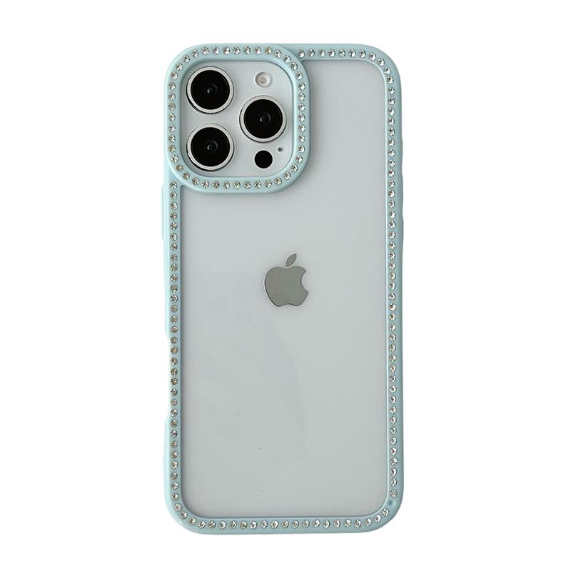 Glitter Diamond Rhinestones Bling Case For For Iphone 17 16 Pro Max 1 13 12 11 14 Plus Air Clear Acrylic Phone Back Cover