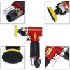 Mini High-speed Pneumatic Sander Polisher Machine 5 Inch Air Sander With Push Switch Sanding Pad Polishing Grinding Tool