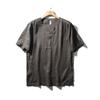 Chinese Style Natural Linen T-Shirt Men's Summer Thin New Arrival Loose V-neck Undershirt Export Export Men's T-shirt
