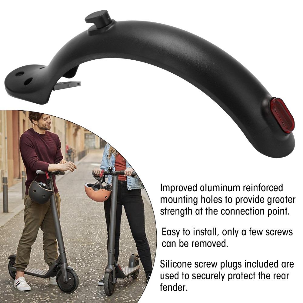 Lightweight Rear Mugguard Scooter Rear Mudguard Replacement for Xiaomi M365 Maintenance Use
