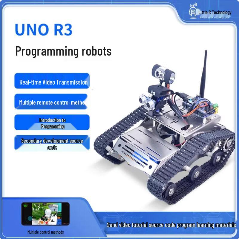 XIAOR GEEK WiFi Video UNO Smart Robot Car Kit N/A