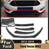 For Ford Focus MK3 2012 2013 2014 2015 2016 2017 2018 Front Bumper Lip Spoiler Side Splitter Guard Protector Lower Surround
